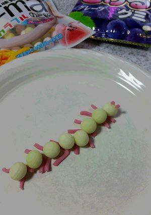 ちょっとかわいい芋虫-レシピのメイン写真