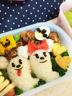 ミッキーミニー☆ハロウィン弁当-レシピのメイン写真
