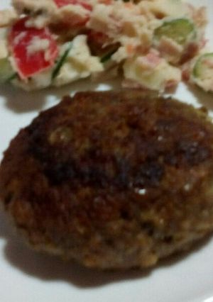ハンバーグ-レシピのメイン写真