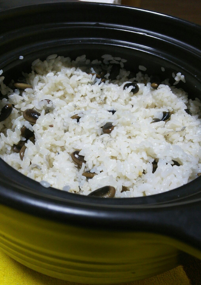 鞍掛豆とちりめんじゃこの炊き込みご飯-レシピのメイン写真
