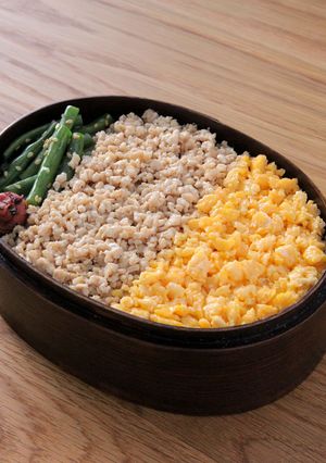 秒速甘くな~い2色そぼろ弁当-レシピのメイン写真