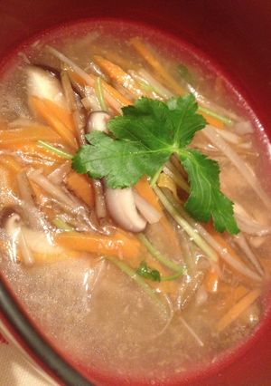 鶏むね肉と根菜のとろみ汁-レシピのメイン写真