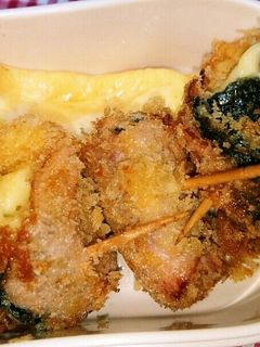 お弁当ハムカマンベールチーズ海苔巻き揚げ-レシピのメイン写真