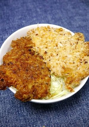 焼きパン粉で！ソース焼きカツ丼-レシピのメイン写真
