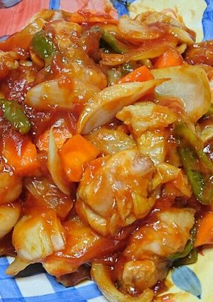 ⭐ぶっ込み(酢鶏) 酢豚⭐in 炊飯器-レシピのメイン写真