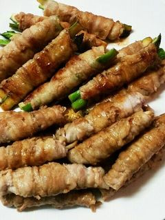新生姜とアスパラの肉巻き~♡-レシピのメイン写真