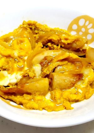 簡単☆節約　ちくわの卵とじ-レシピのメイン写真