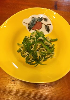 じゃこピーマン-レシピのメイン写真