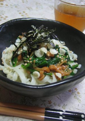 お腹元気!!夏だ!ネバネバ冷やしうどん✿-レシピのメイン写真