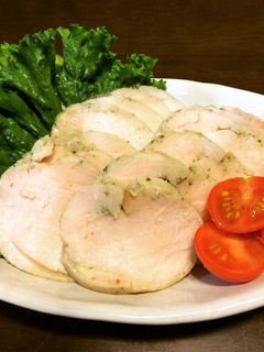 しっとり鶏ハム★酒粕入り 美肌レシピ-レシピのメイン写真