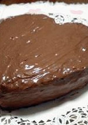 今年のバレンタインのチョコレートケーキ２個目-レシピのメイン写真