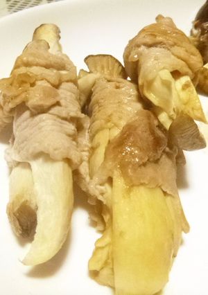 エリンギの豚肉巻き　ポン酢風味-レシピのメイン写真