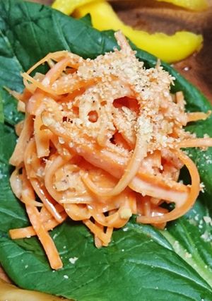 人参の味噌豆腐マヨ和え-レシピのメイン写真