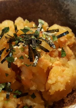簡単☆鮭フレーク和風ポテトサラダ-レシピのメイン写真