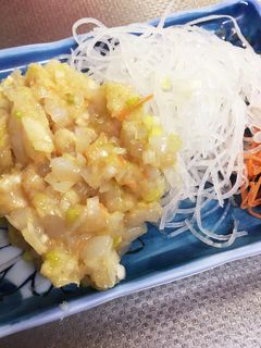 おつまみに♪イカのなめろう風-レシピのメイン写真