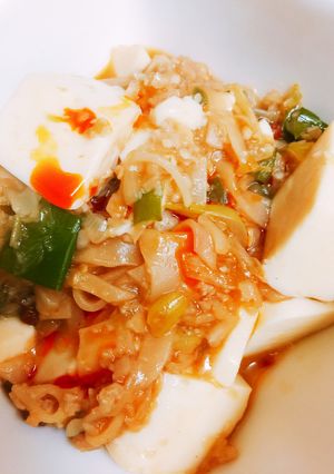 余った餃子でつくる、アレンジ麻婆豆腐-レシピのメイン写真