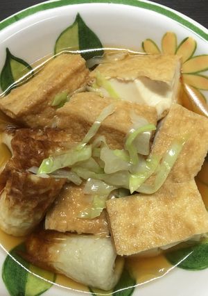 厚揚げとちくわの煮物-レシピのメイン写真