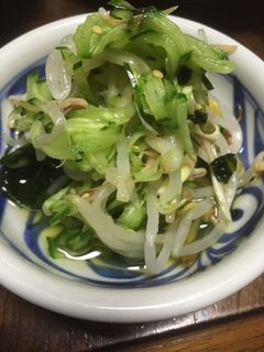 もやしの酢物-レシピのメイン写真