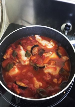 簡単☆手羽元トマト煮-レシピのメイン写真