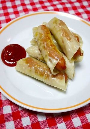 簡単！ウィンナーマキマキ焼き-レシピのメイン写真