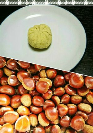 しっとり 洋風 栗しぼり 栗きんとん-レシピのメイン写真