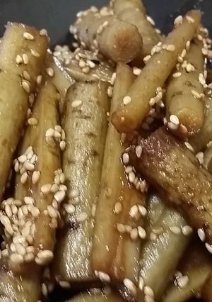 ゴボウの甘辛煮-レシピのメイン写真