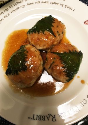 ＊鶏ひき肉大葉巻き＊-レシピのメイン写真