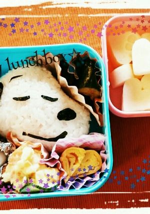 キャラ弁 簡単☆スヌーピー☆-レシピのメイン写真