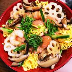 華やかちらし寿司-レシピのメイン写真