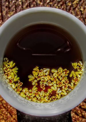 超簡単!キンモクセイ花茶-レシピのメイン写真