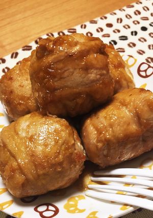 ヘルシー★照り照り肉豆腐だんご-レシピのメイン写真