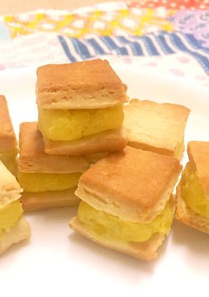 卵不使用!おいもの簡単サンドクッキー♡-レシピのメイン写真