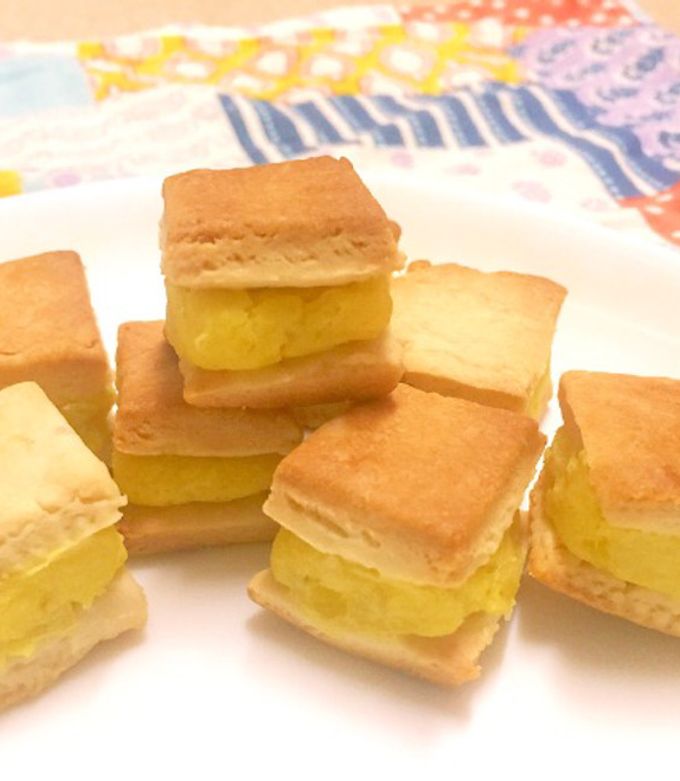 卵不使用！おいもの簡単サンドクッキー♡-レシピのメイン写真