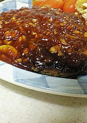 甘辛にんにく風味DEハンバーグソース♪-レシピのメイン写真