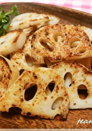 れんこんの牛脂焼き-レシピのメイン写真