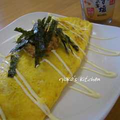 รูปของ 和風な♪とろ~りなめ茸チーズオムライス