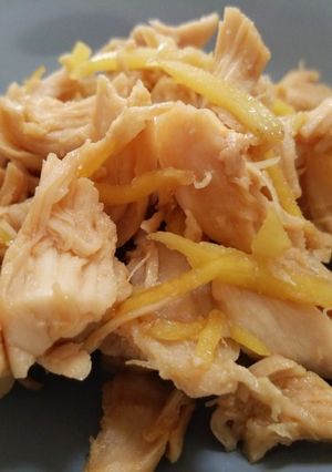 千切り生姜＆鶏ささみde甘辛*炒り煮-レシピのメイン写真