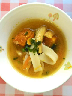 ほうとう汁 給食-レシピのメイン写真