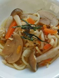 和風スパゲッティ 給食-レシピのメイン写真