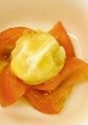 麩とトマトの酢味噌和え-レシピのメイン写真