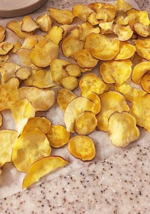 レンジで時短♪安納芋さつまいもチップス-レシピのメイン写真