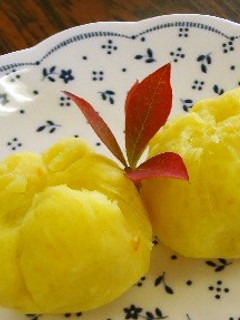さつまいものオレンジ風味茶巾-レシピのメイン写真