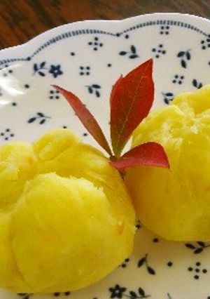 さつまいものオレンジ風味茶巾-レシピのメイン写真