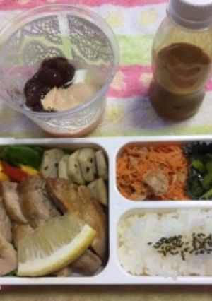 低カリウムおやつ-酒粕ヨーグルトあずき-レシピのメイン写真