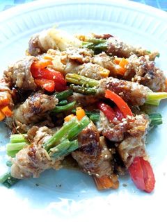 5種類の野菜の豚肉ロール-レシピのメイン写真