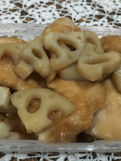 胸肉とレンコンの炒め煮-レシピのメイン写真