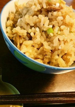 生姜と豚の炊き込みご飯-レシピのメイン写真
