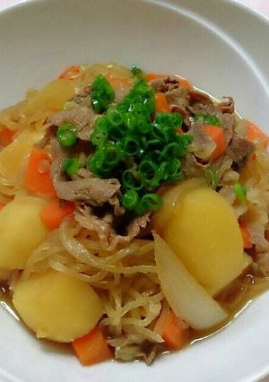 簡単!肉じゃが〜レンジで時短〜-レシピのメイン写真