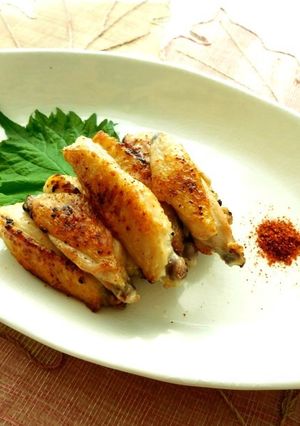パリッと手羽中焼きこぶ茶風味-レシピのメイン写真