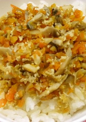 まいたけごはん・保育園給食-レシピのメイン写真
